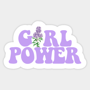 Girl Power Sticker